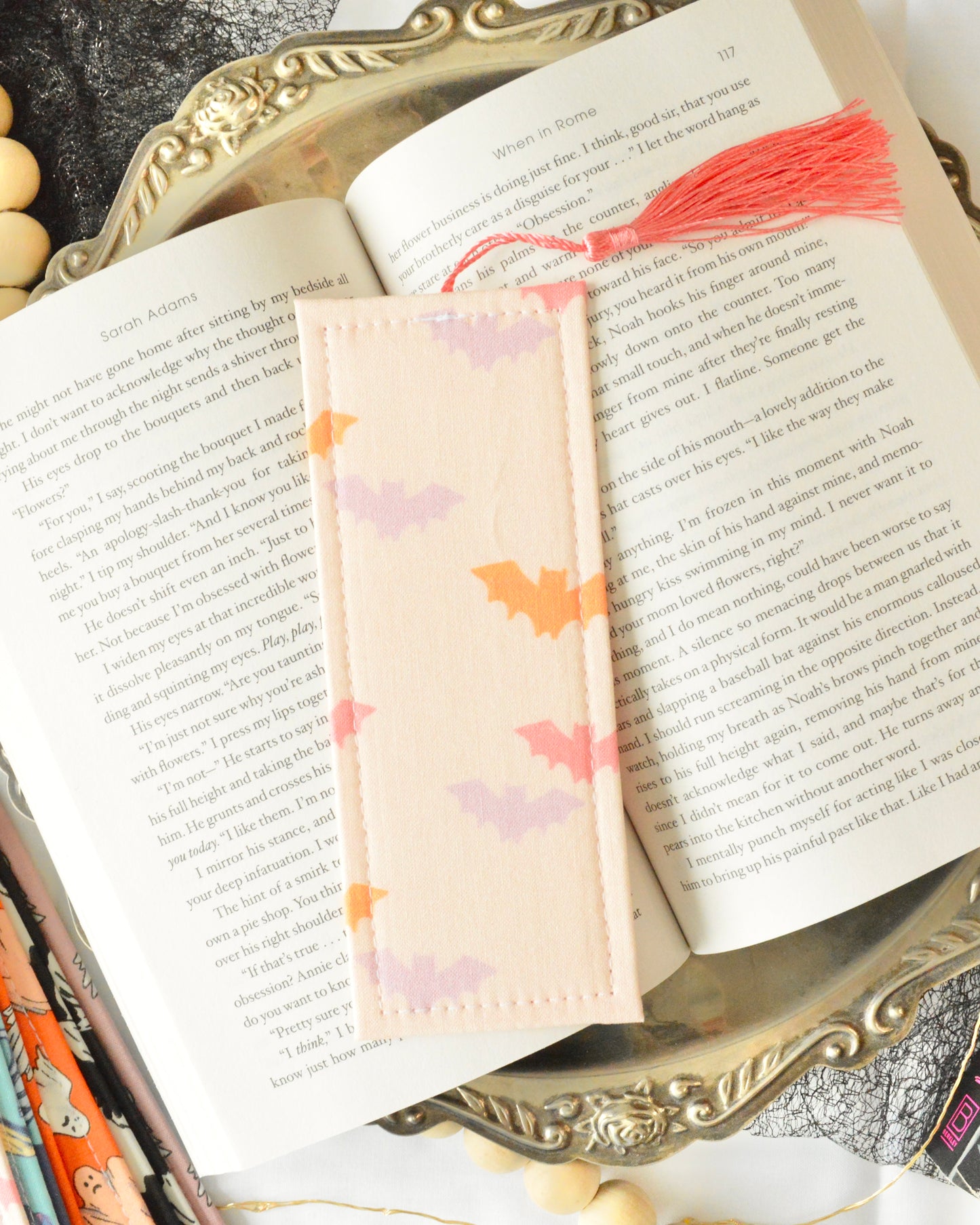 Starburst Bats Bookmark