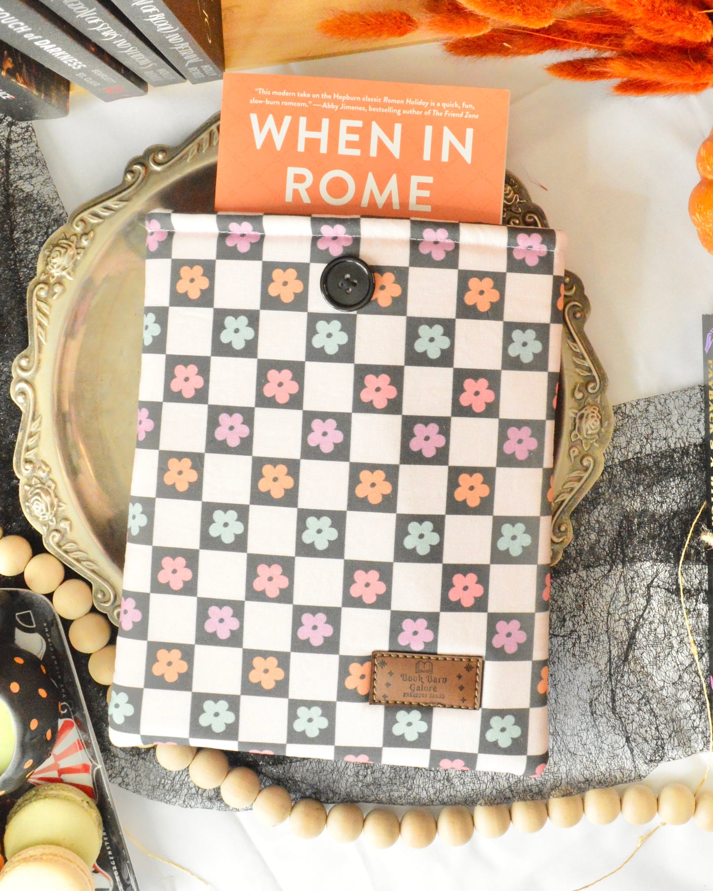 Spooky Florals Book Sleeve
