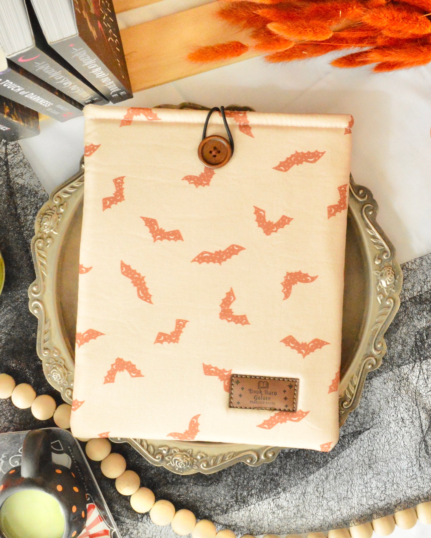 Spooky Bats Book Sleeve