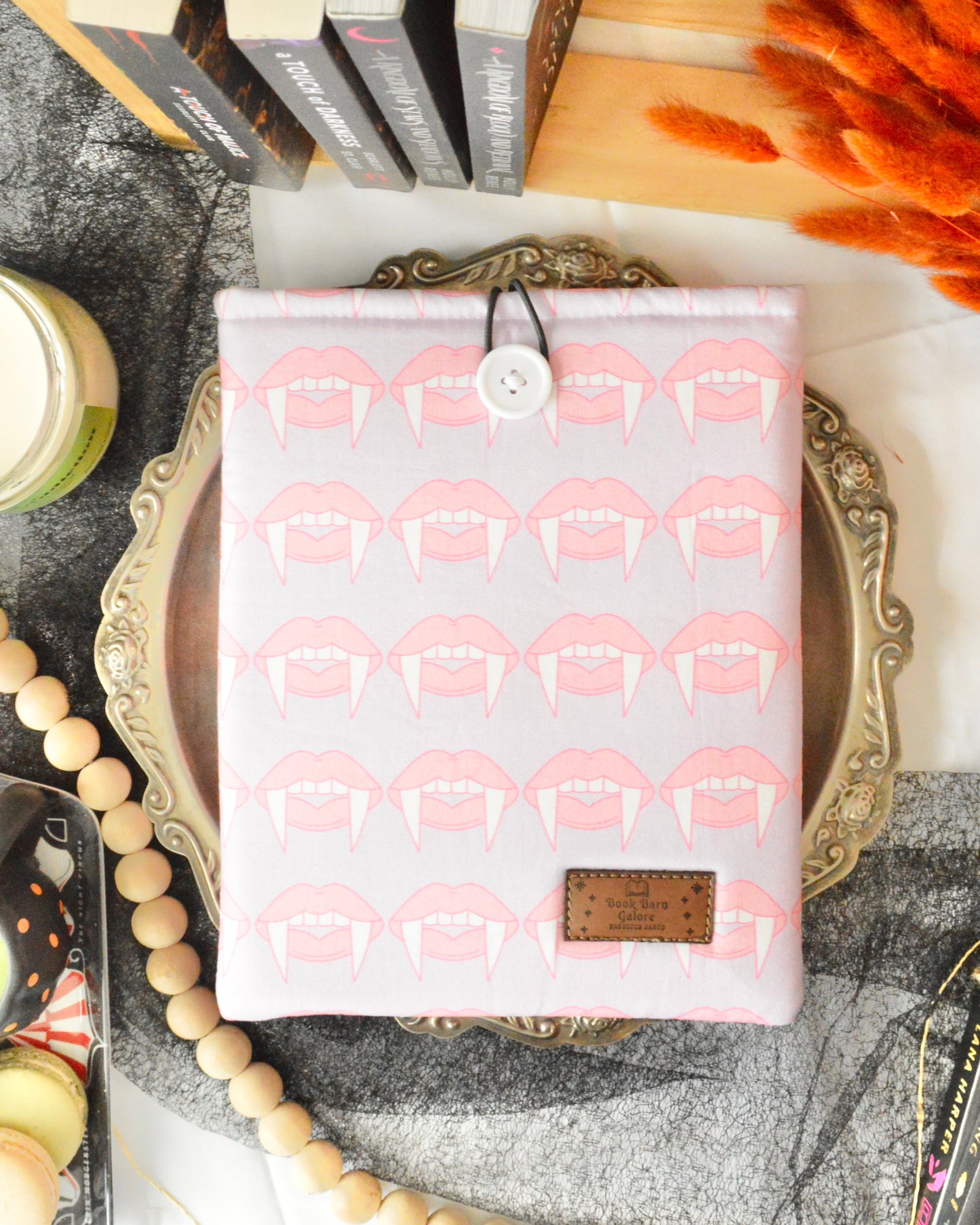 Lavender Vampire Book Sleeve