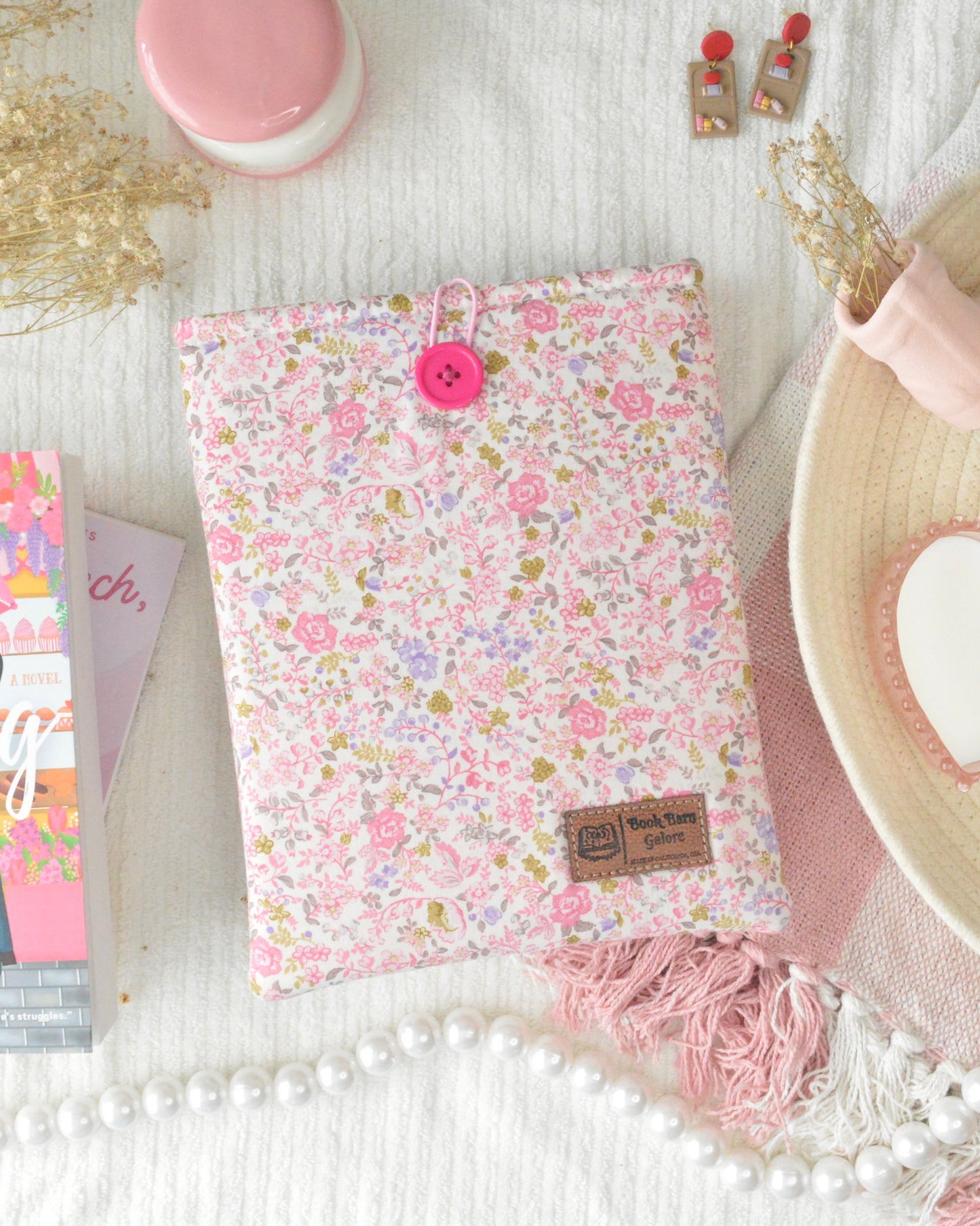 Franny Floral Book Sleeve