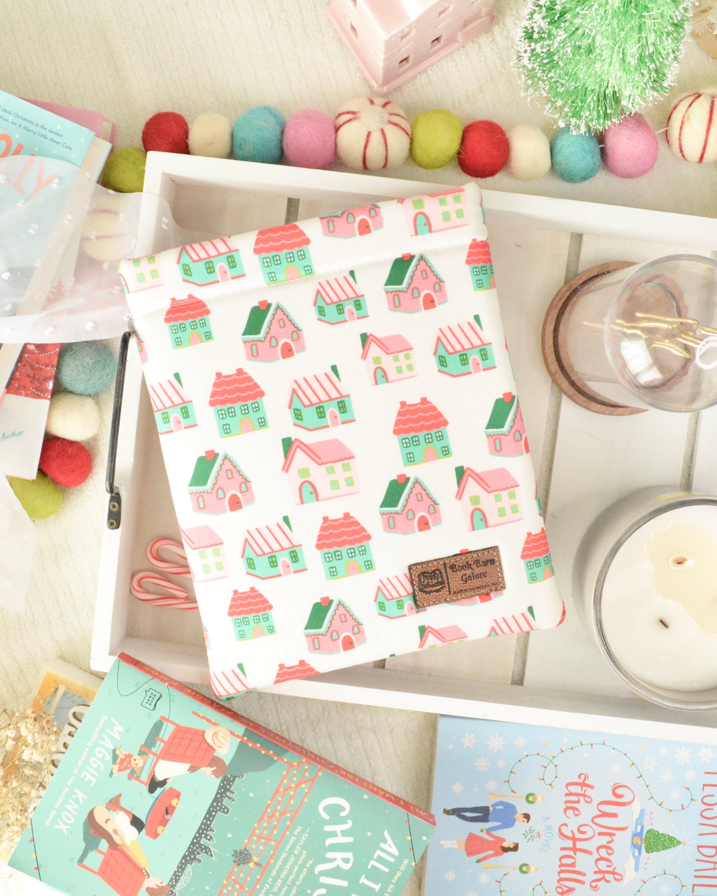 Holly Jolly Book Sleeve