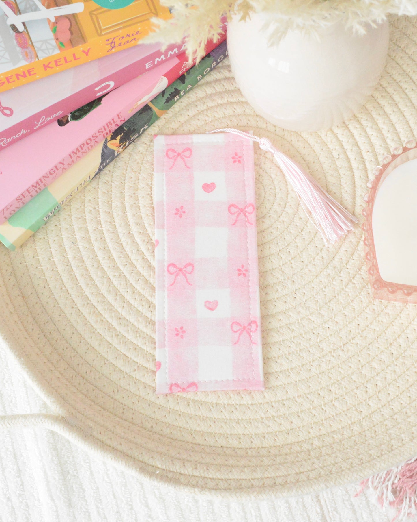 Hearts and Bows Bookmark