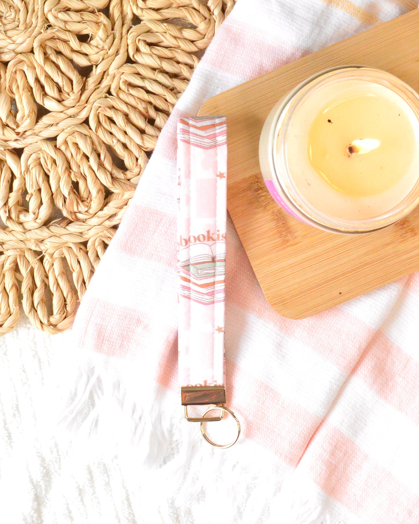 Checkered Readers Wristlet