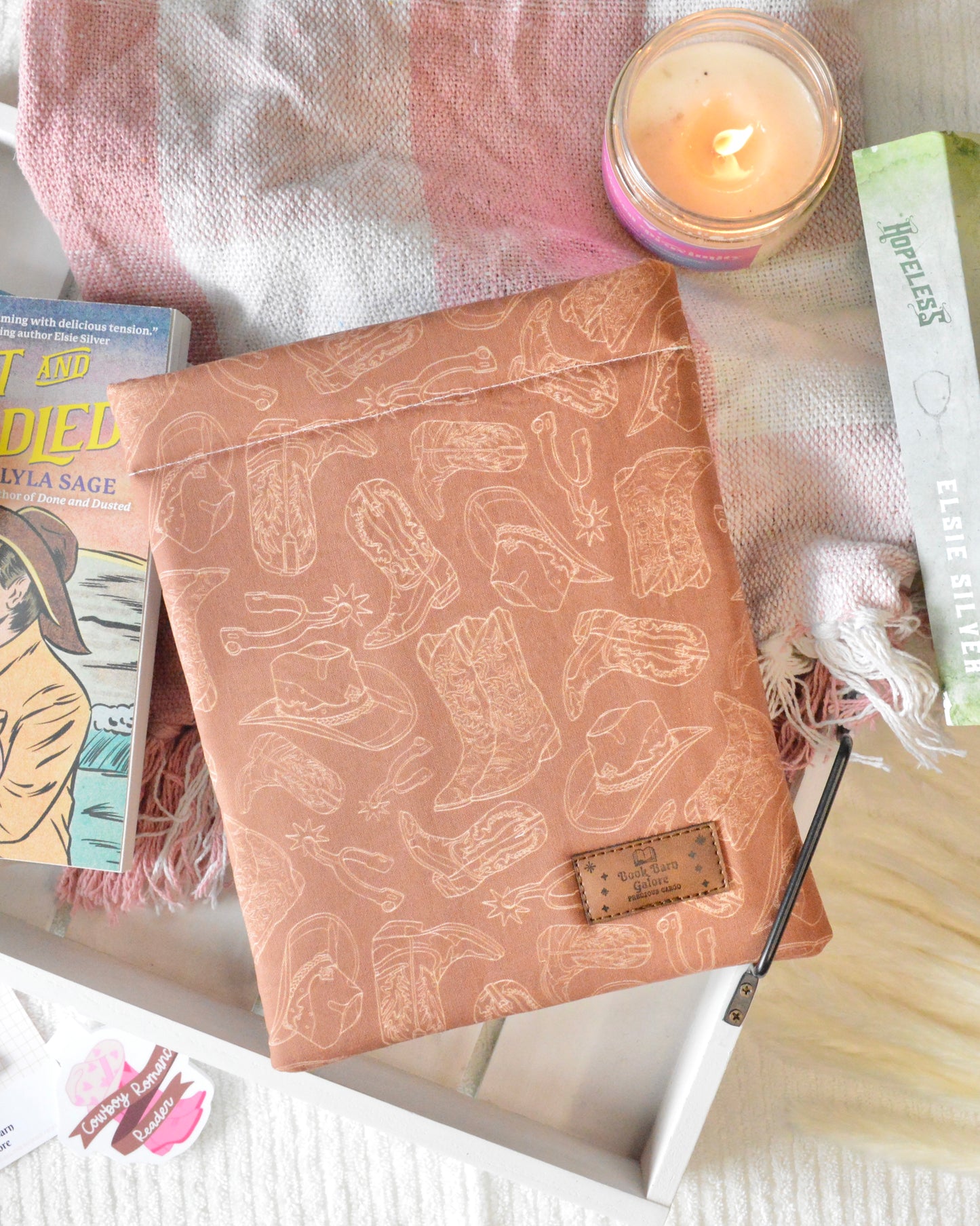 Cowboy Book Sleeve