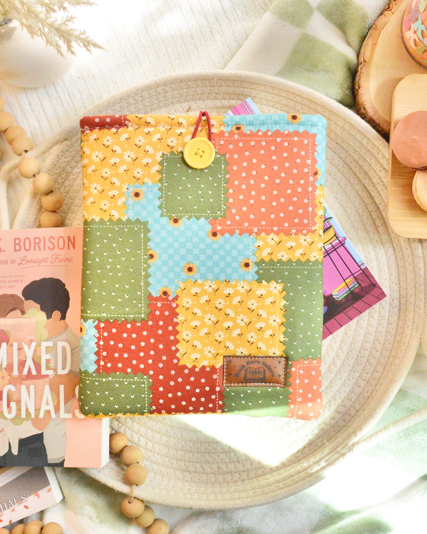Fall Patches Book Sleeve