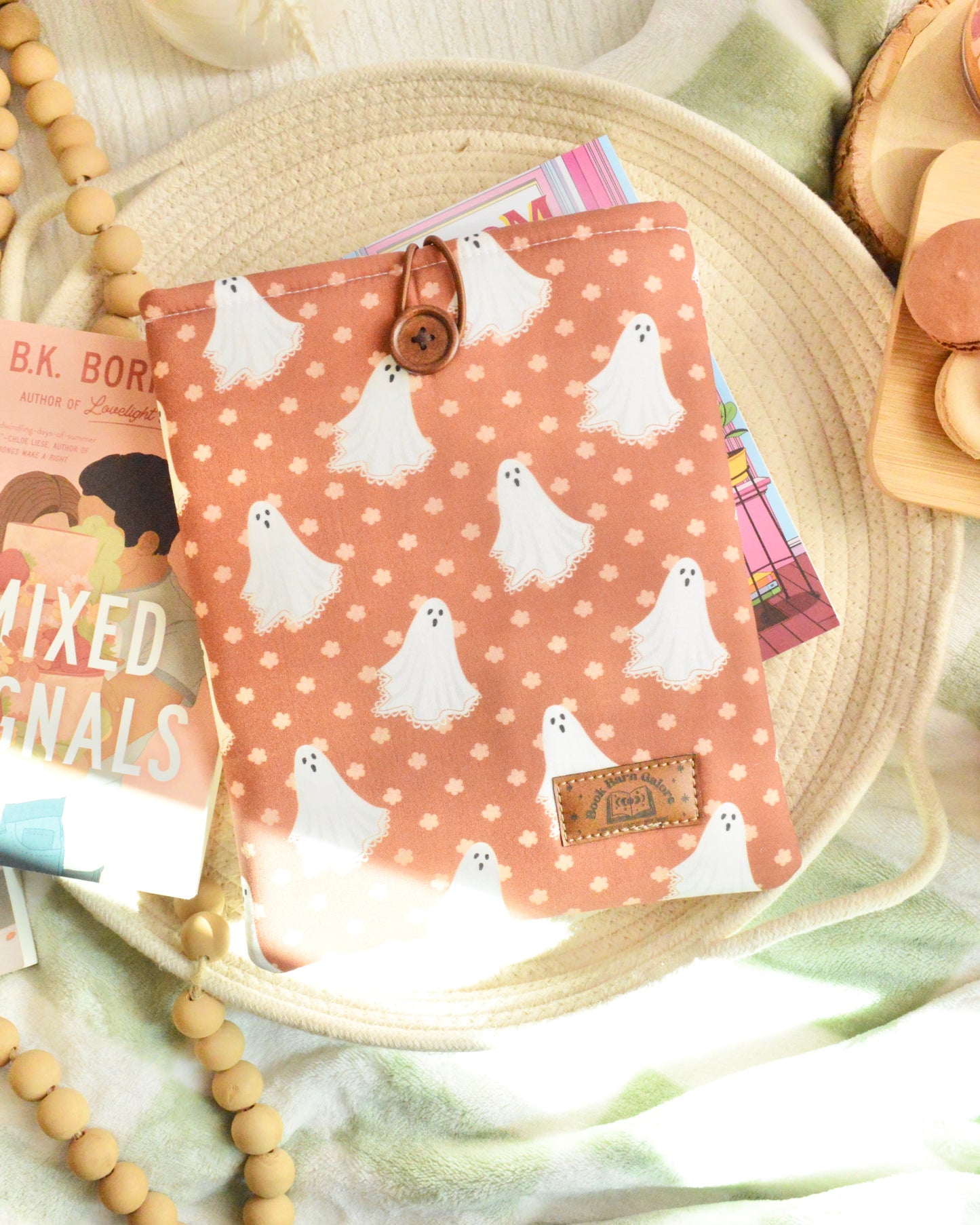Fall Ghosties Book Sleeve