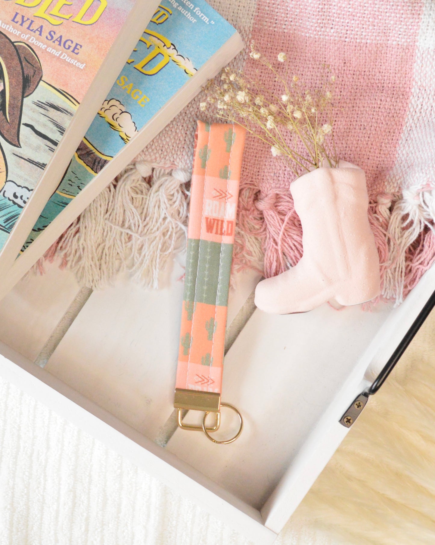 Boots n’ Patches Wristlet