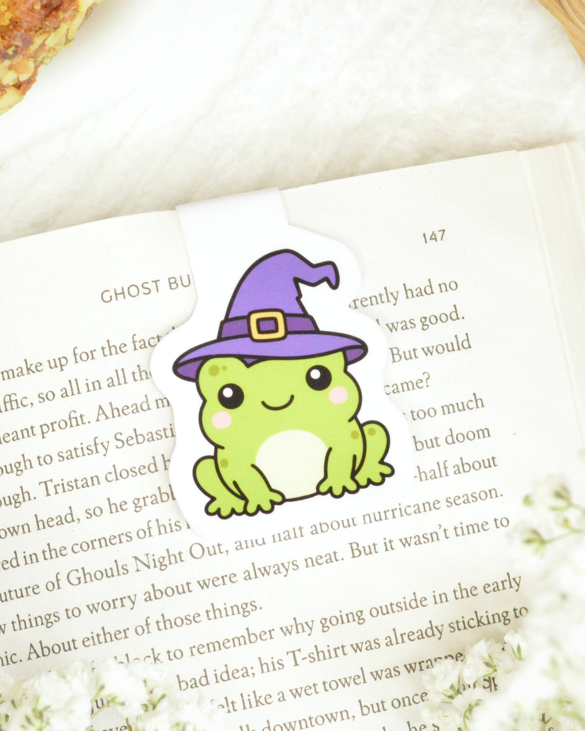 Witch Froggy Magnetic Bookmark