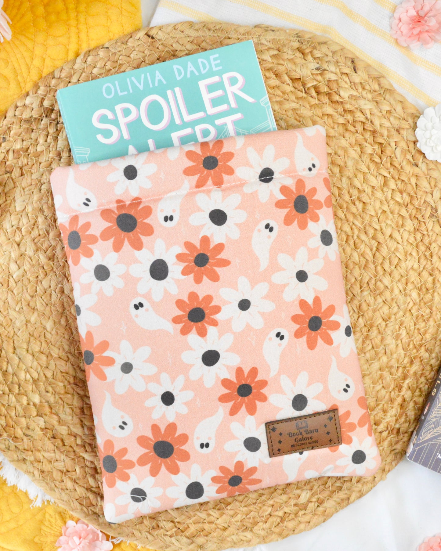 Floral Ghosties Book Sleeve