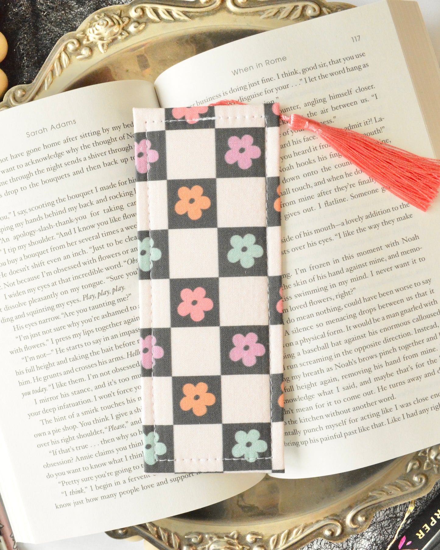 Spooky Florals Bookmark