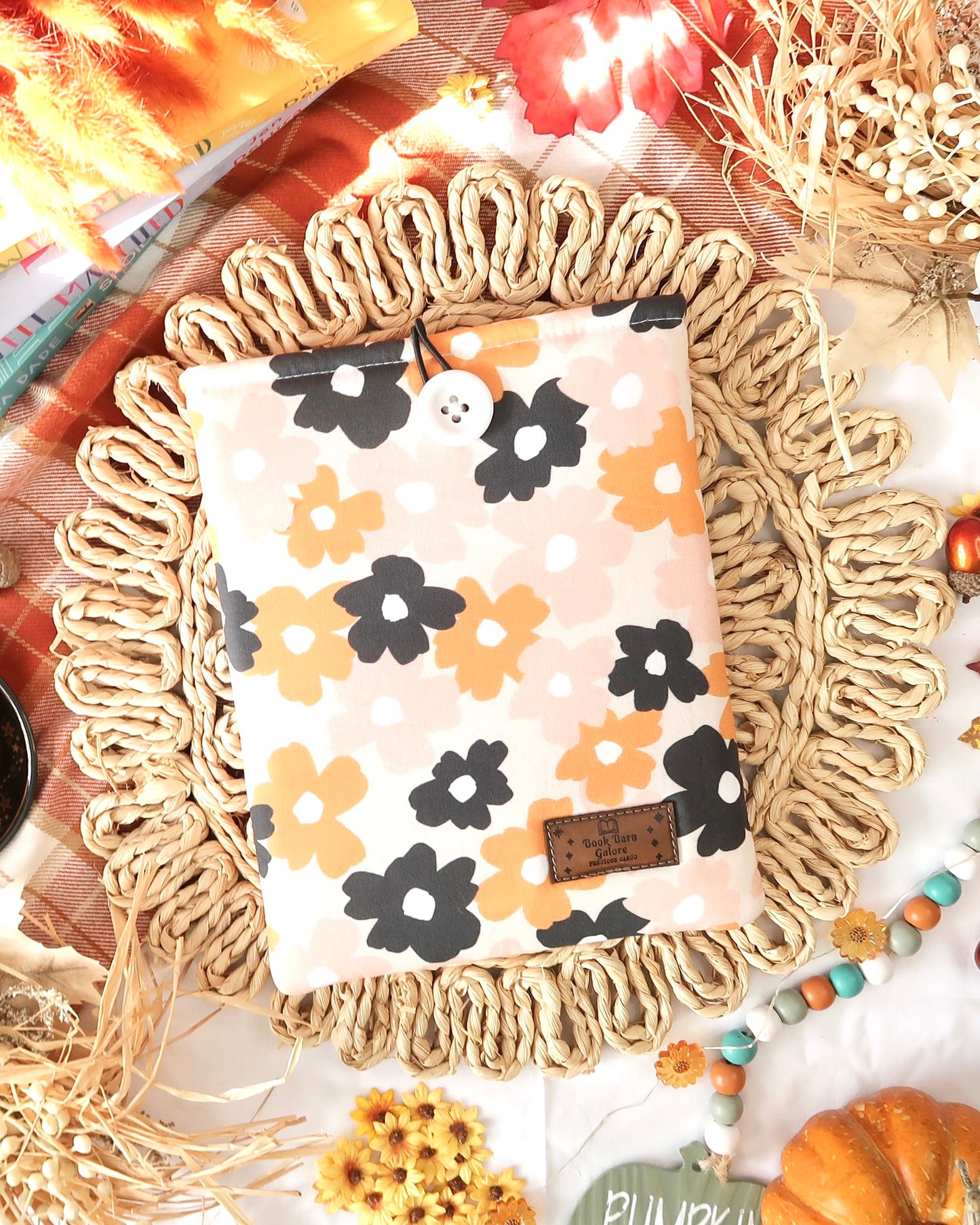 Floral Harvest Book Sleeve