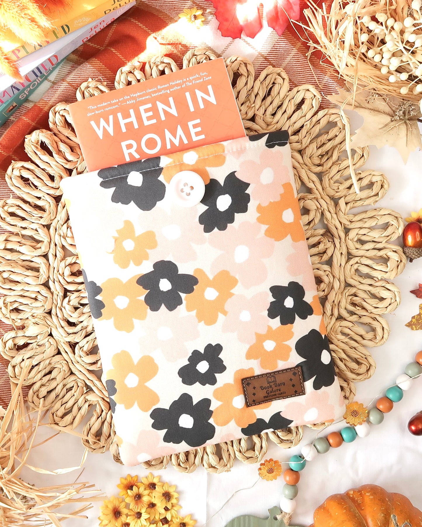 Floral Harvest Book Sleeve
