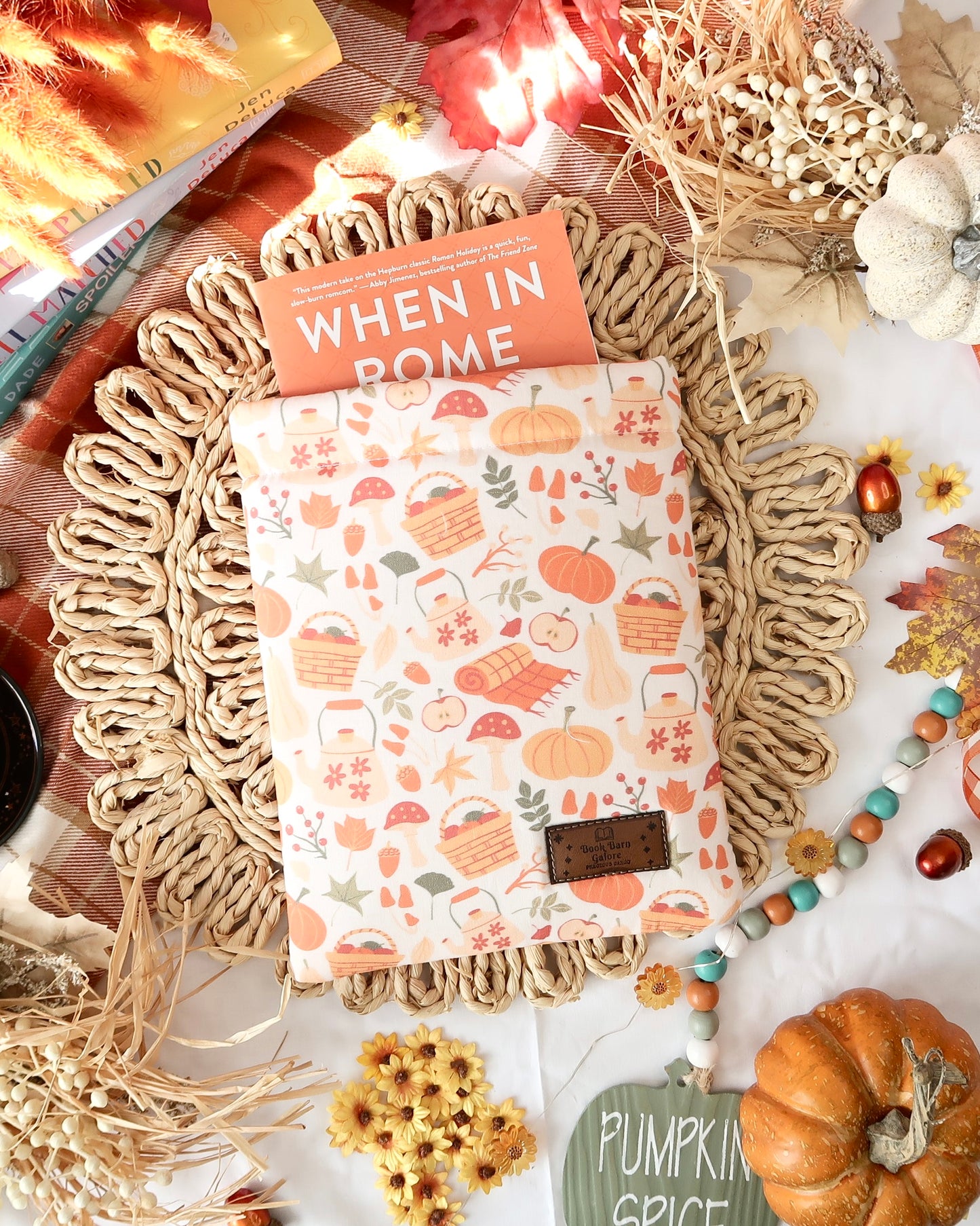 Cozy Vibes Book Sleeve
