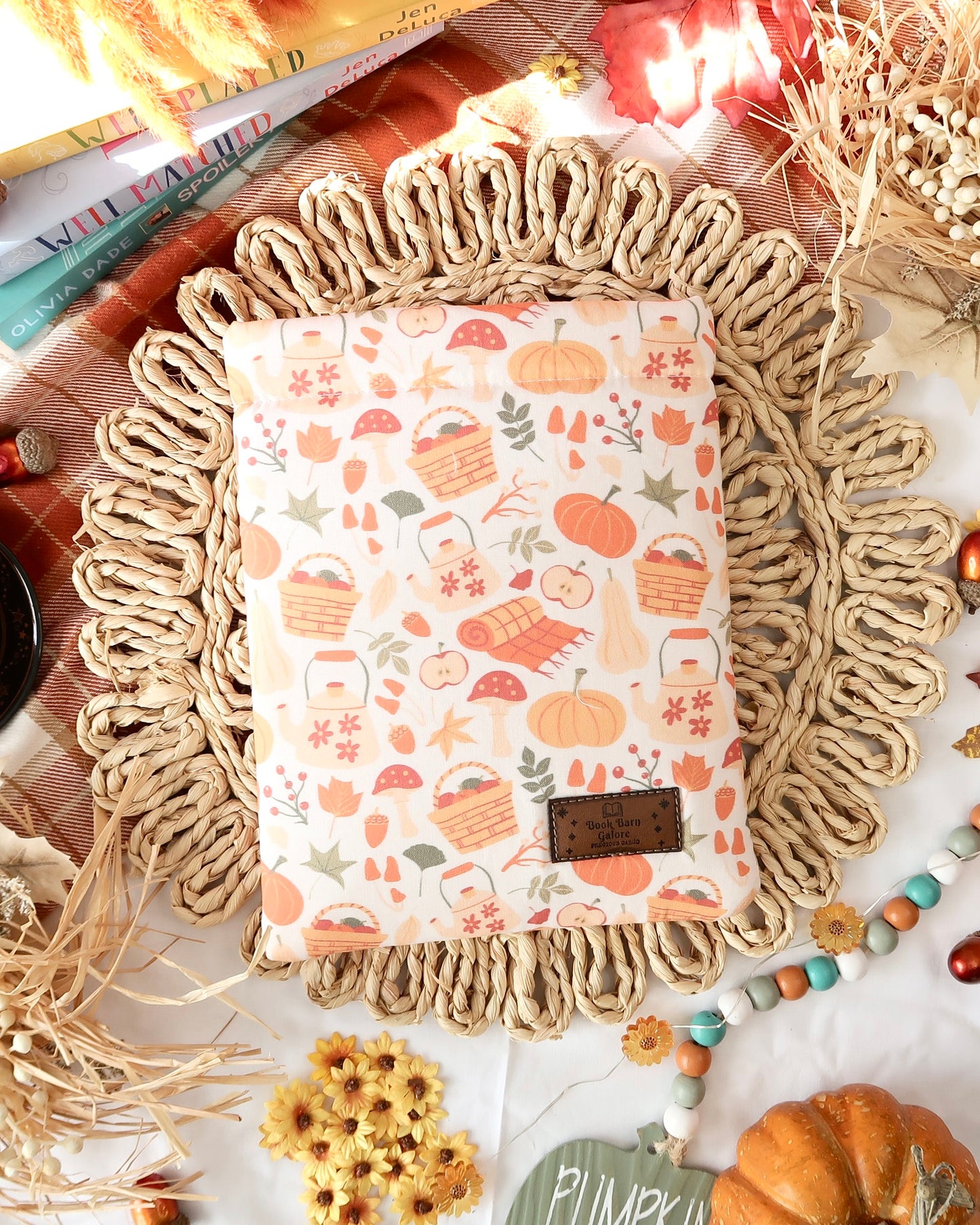 Cozy Vibes Book Sleeve