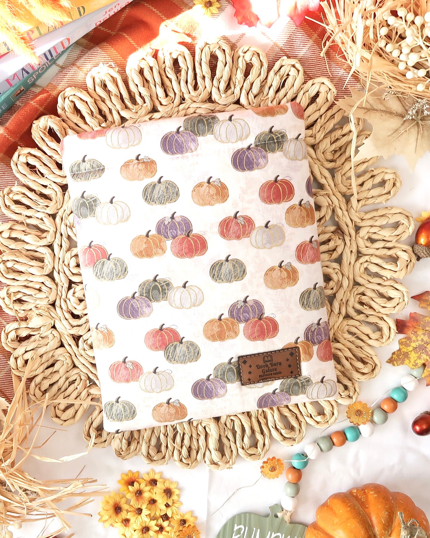 Pumpkin Garden Book Sleeve