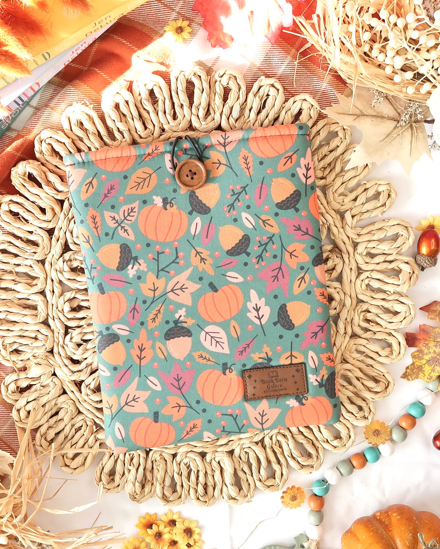 Acorn Harvest Book Sleeve