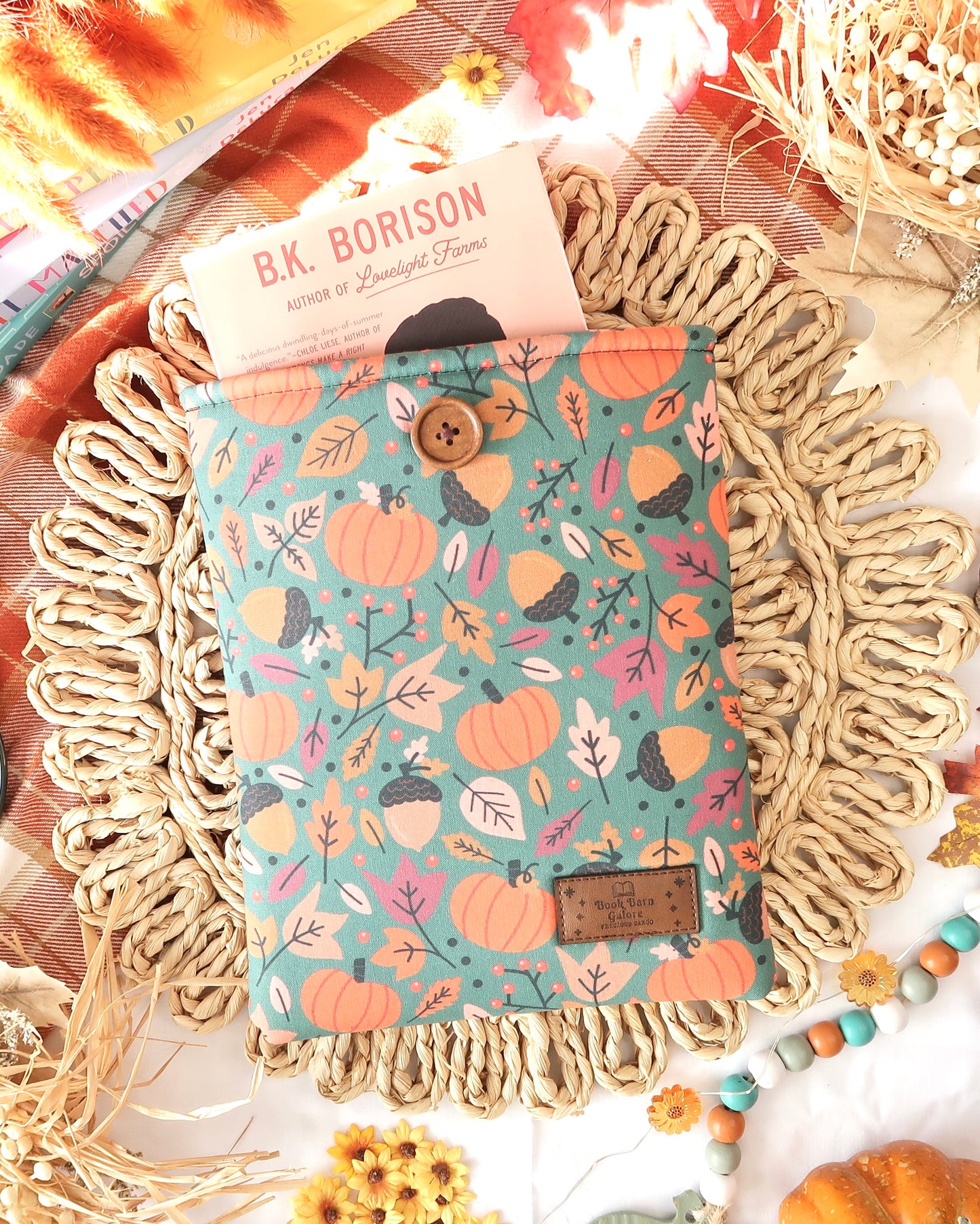 Acorn Harvest Book Sleeve