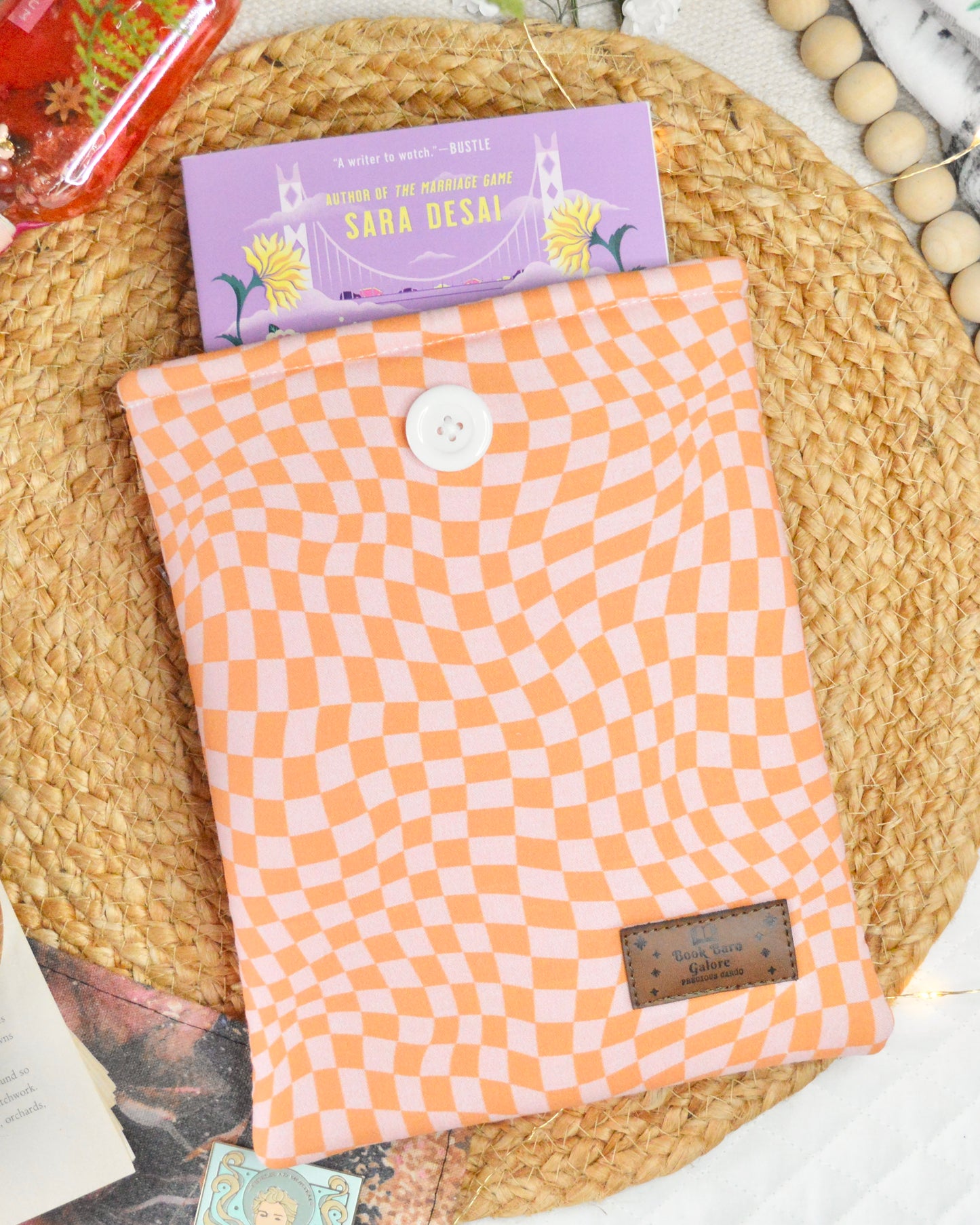 Orange Groove Book Sleeve
