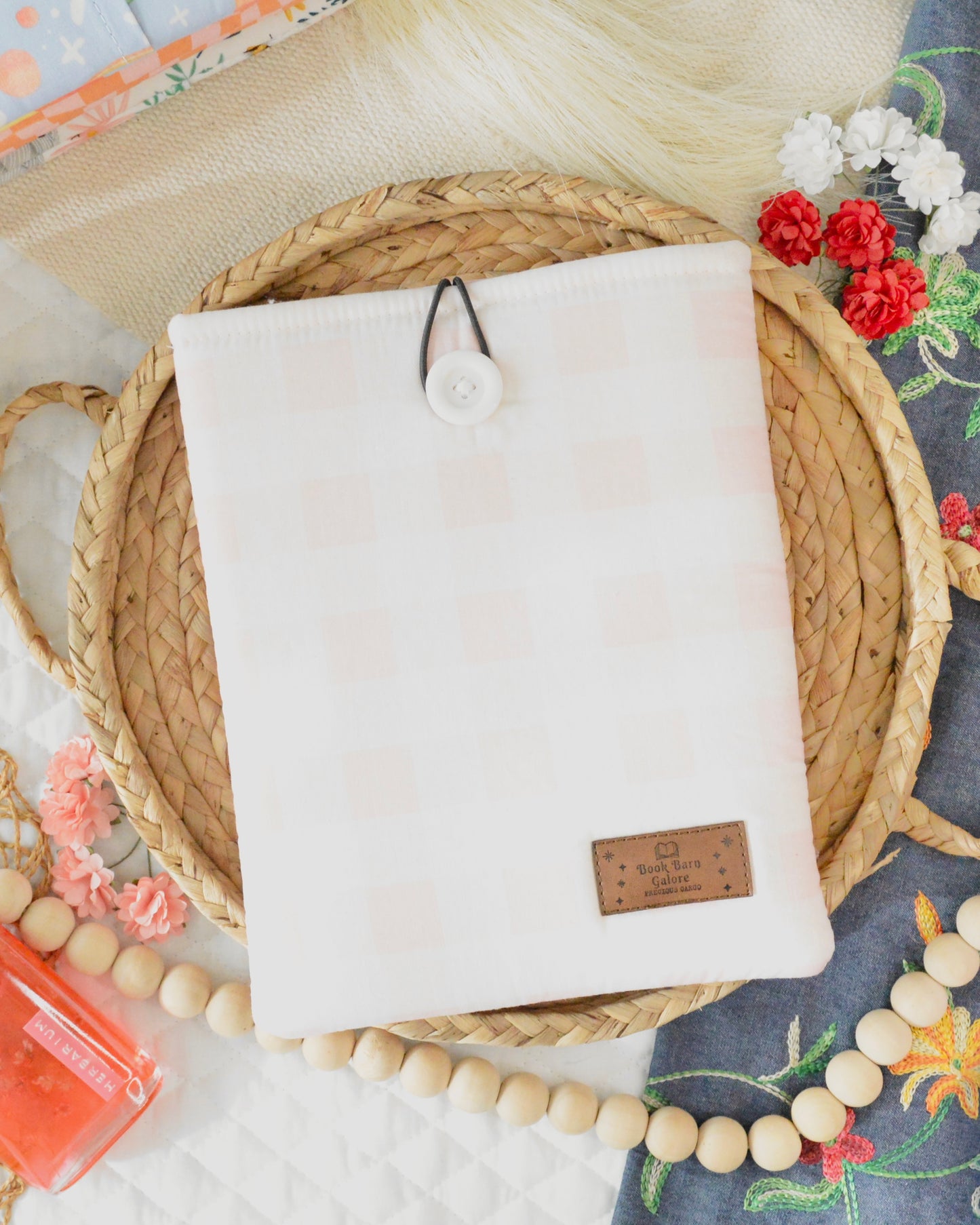 Pink Picnic Book Sleeve