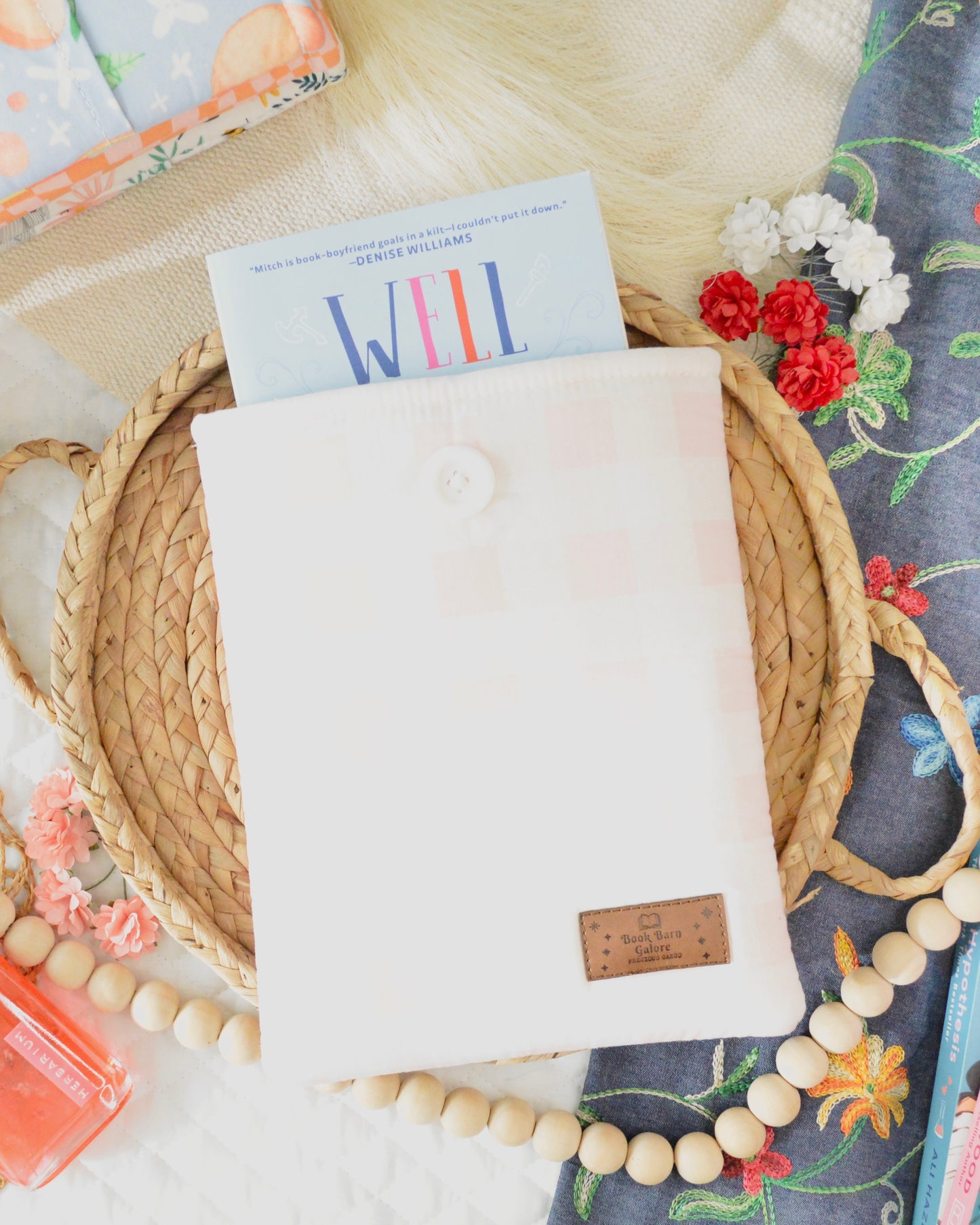 Pink Picnic Book Sleeve