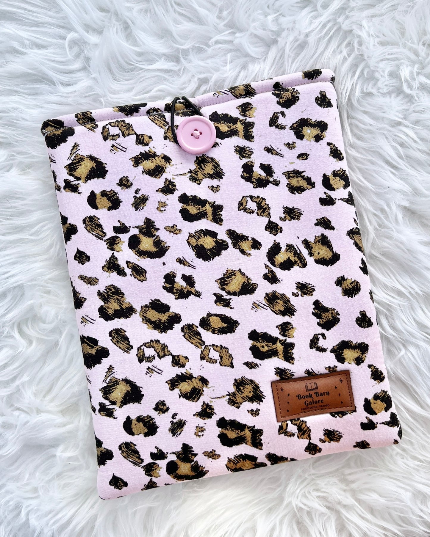 Leopard Book Sleeve