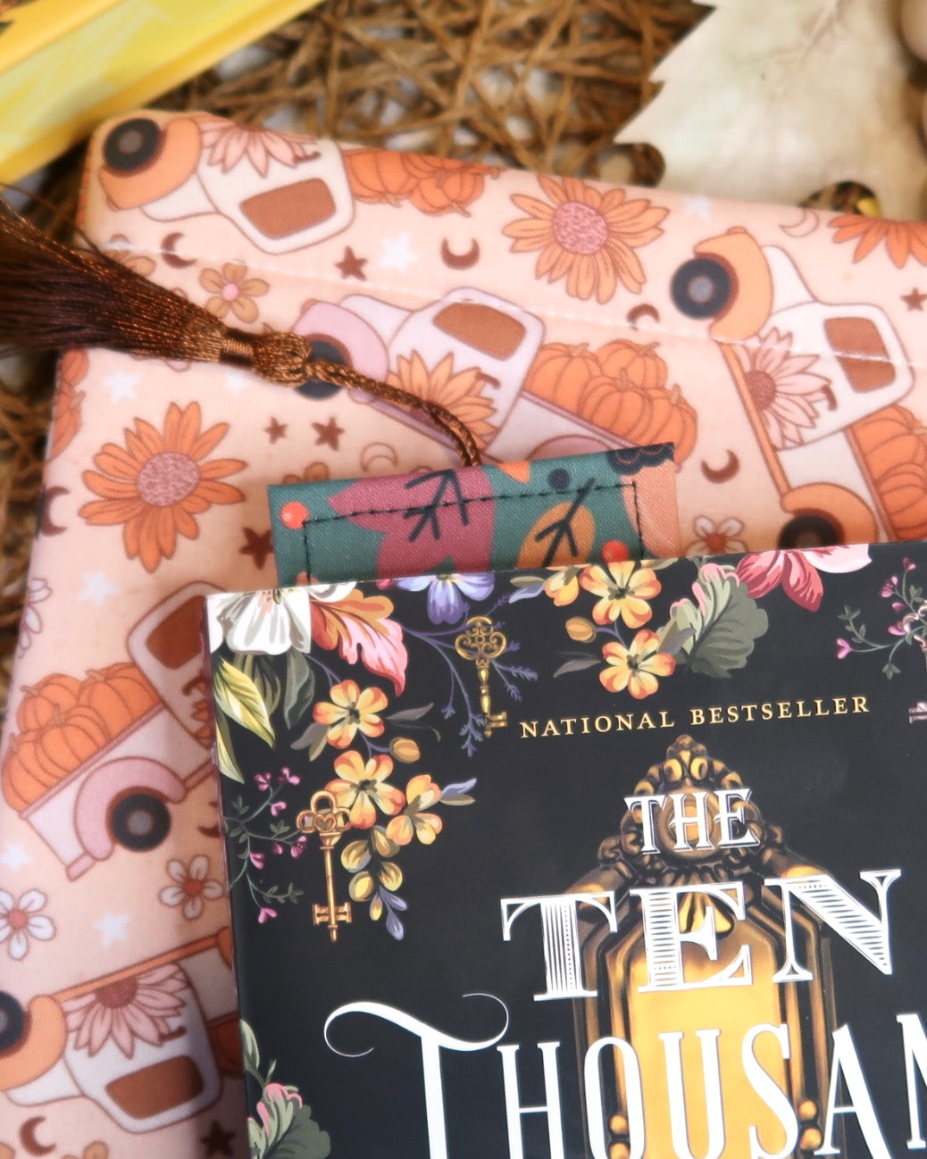 Fall Acorns Bookmark