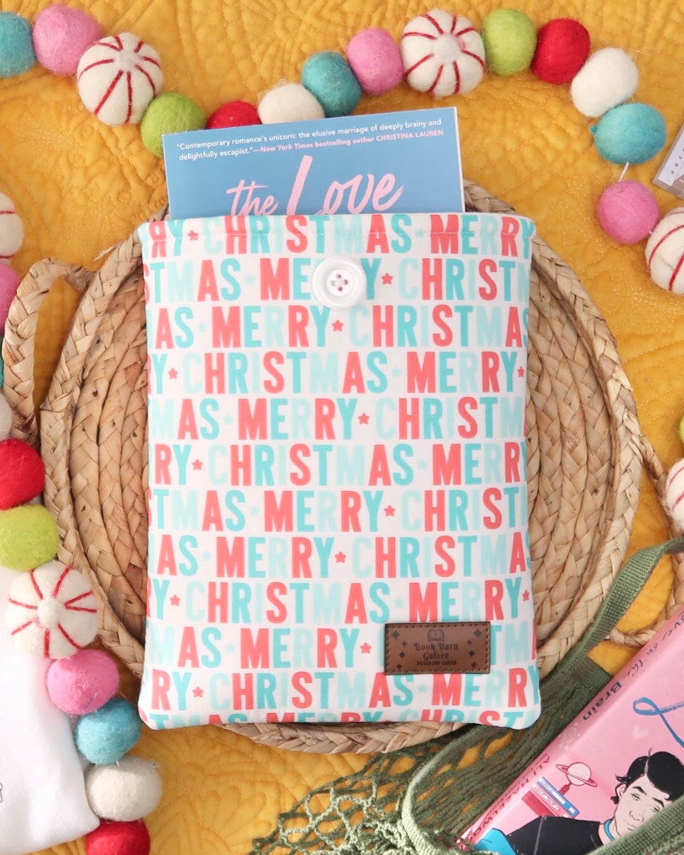 Christmas Book Sleeve