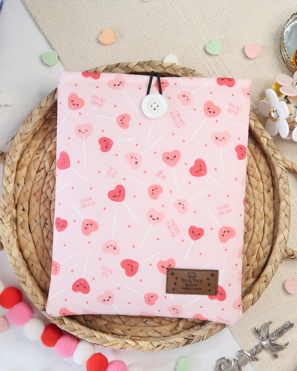 Heart Pops Book Sleeve