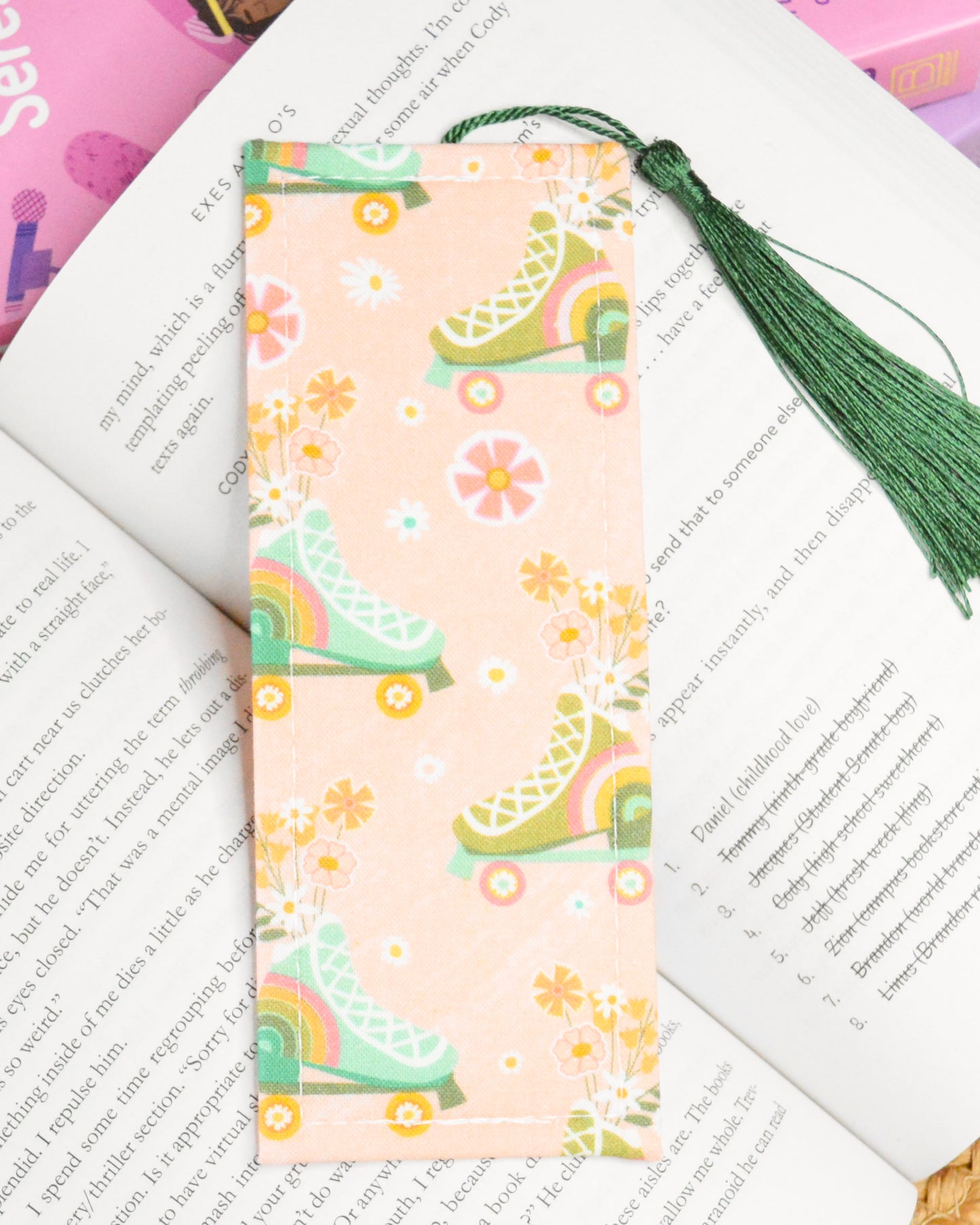 Skating Florals Bookmark