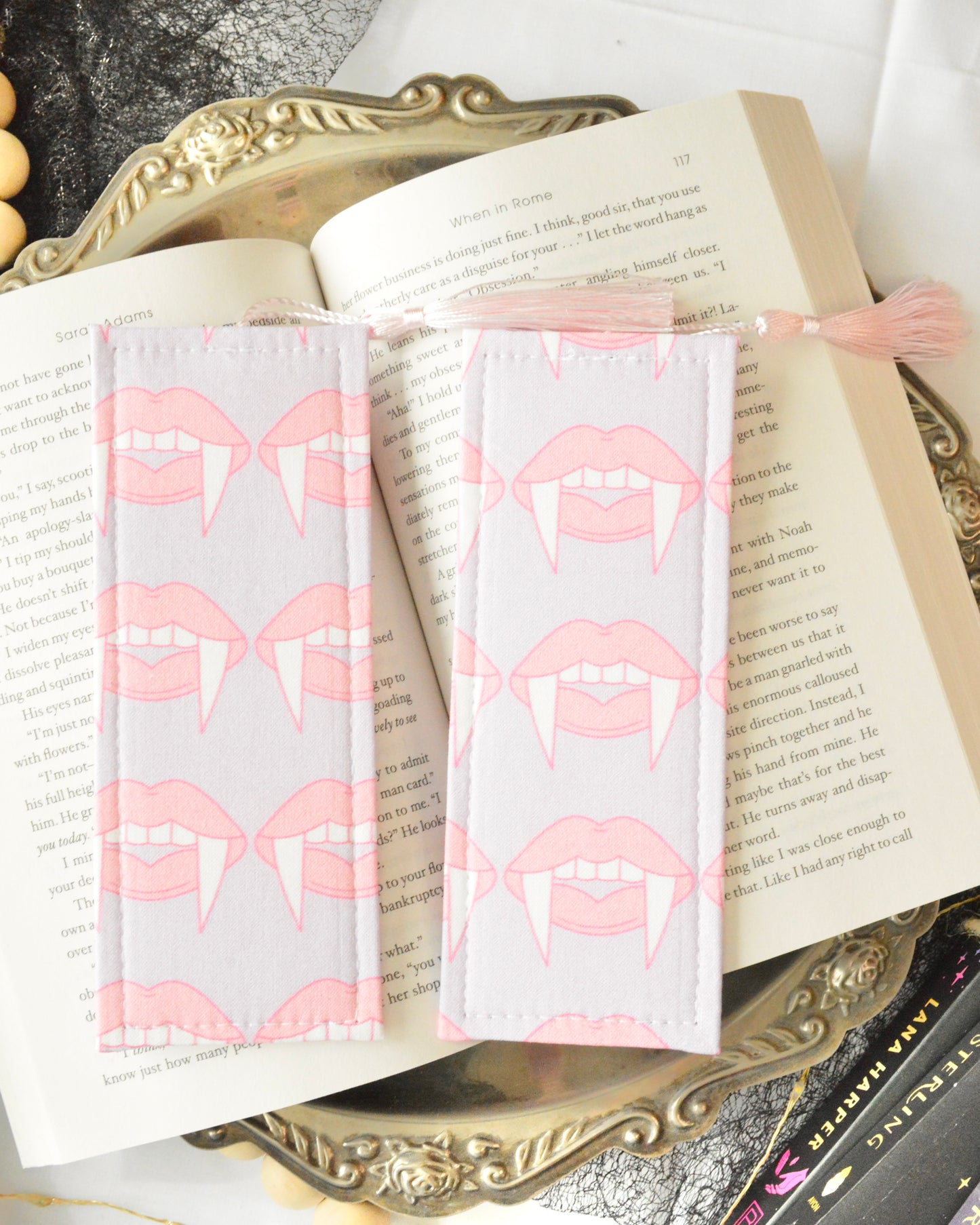 Lavender Vampire Bookmark