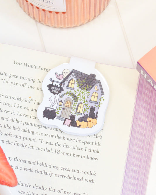 a bookmark on a book