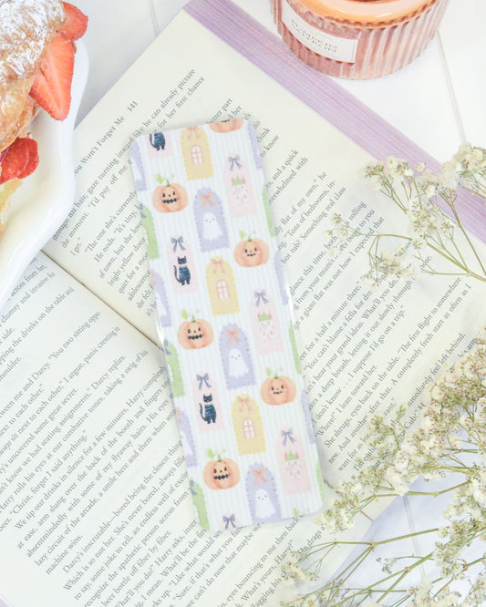 a bookmark with a pattern on it