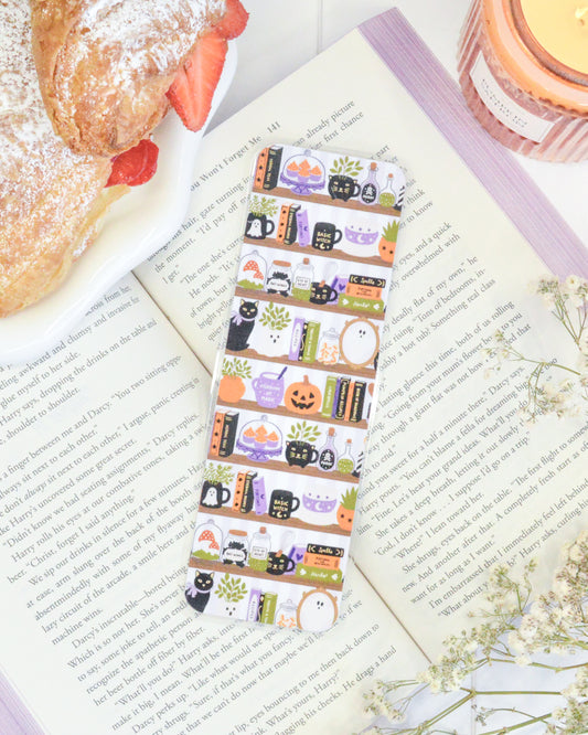 a book with a bookmark on it