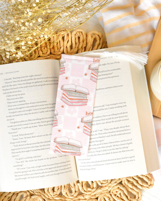 Checkered Readers Bookmark