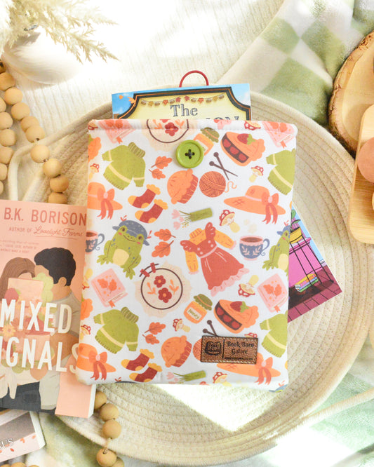 Ribbit Book Sleeve
