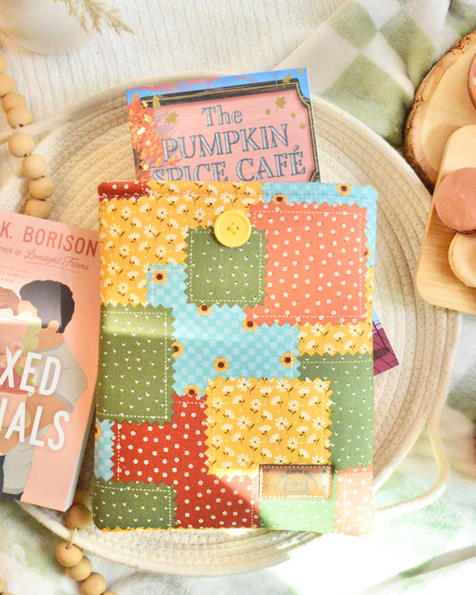 Fall Patches Book Sleeve
