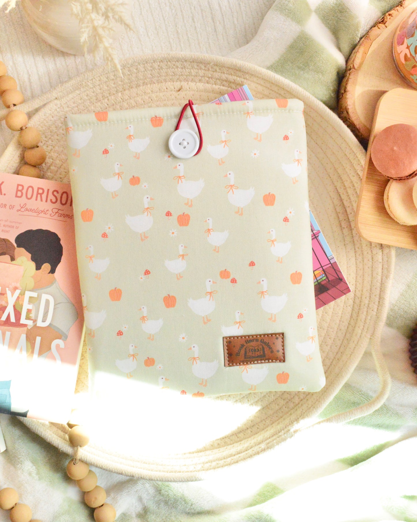 Cozy Ducky Book Sleeve