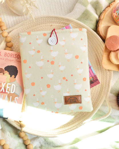 Cozy Ducky Book Sleeve