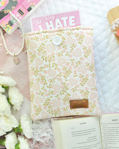 Pink Garden Book Sleeve