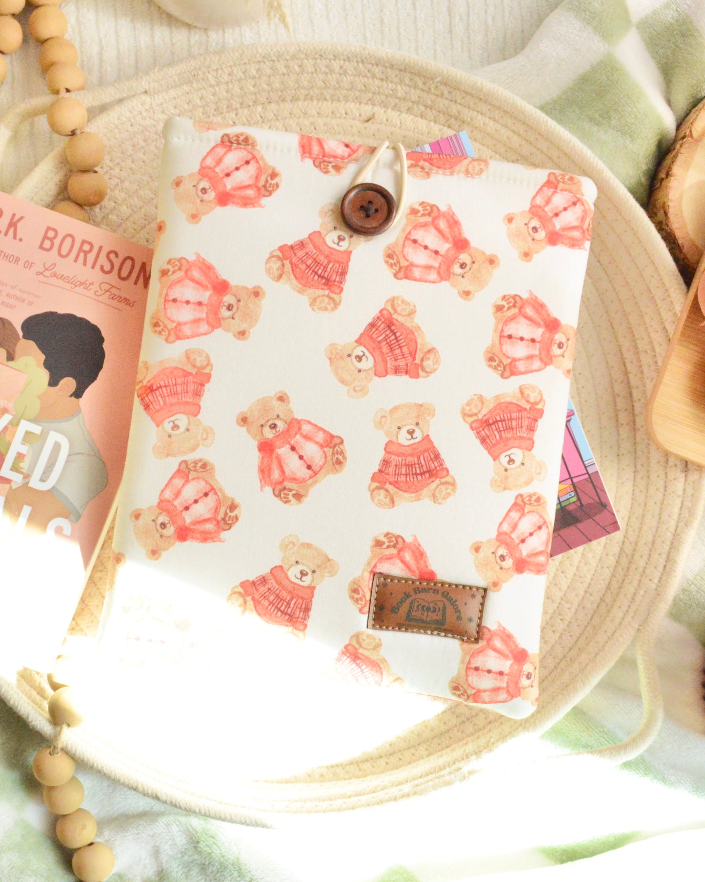Fall Teddies Book Sleeve