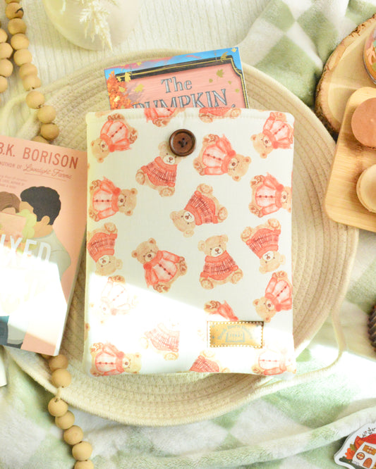 Fall Teddies Book Sleeve