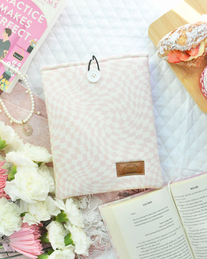 Pink Groove Book Sleeve