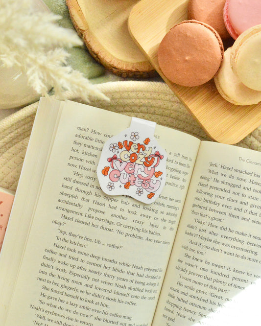 Very Cozy Magnetic Bookmark