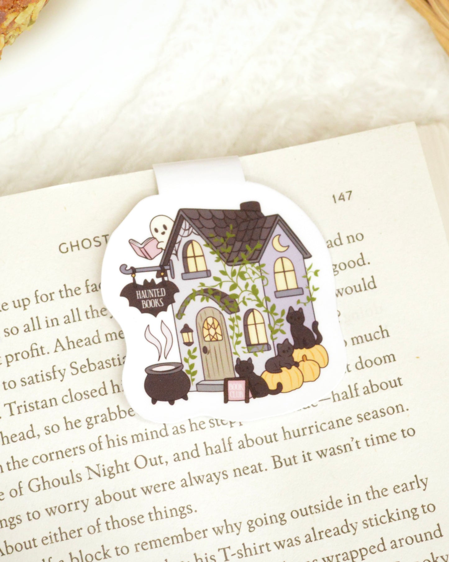 Haunted Books Magnetic Bookmark