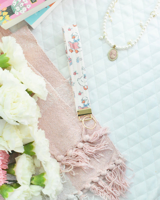 Reading Ducks Wristlet