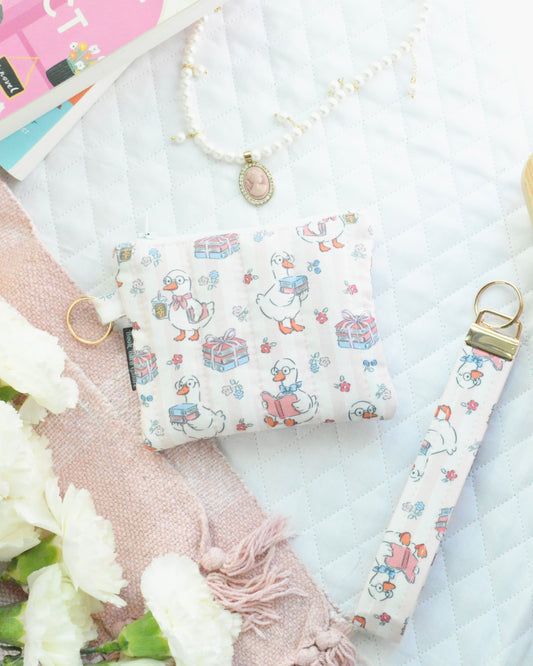 Reading Ducks Coin Pouch