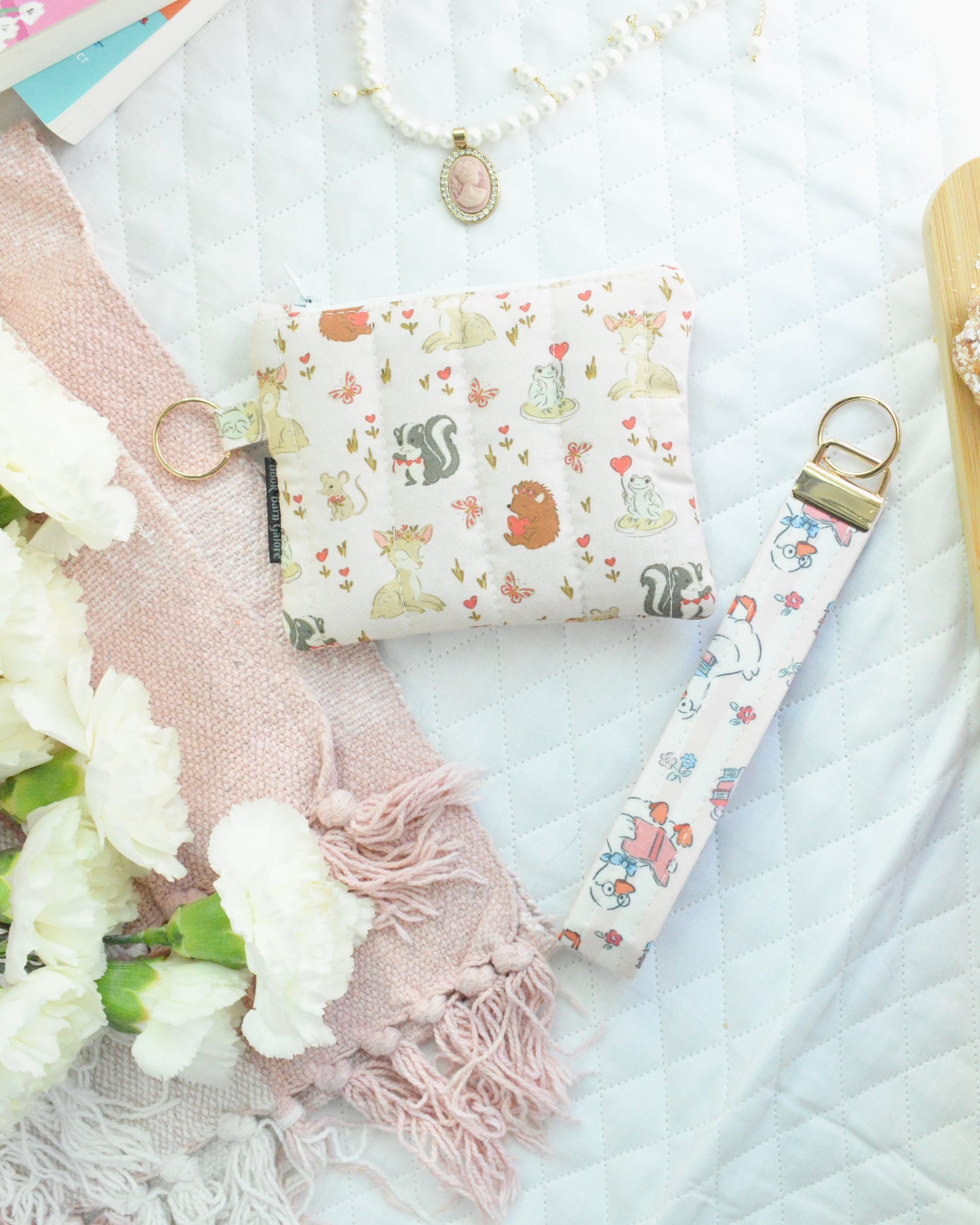 Folk Readers Coin Pouch