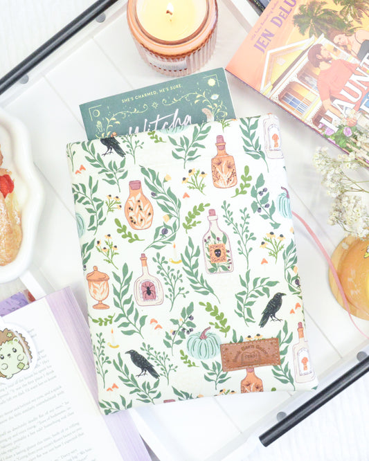 a book on a tray