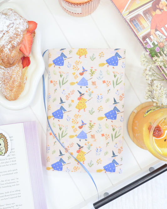 a book and a drink on a table